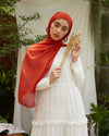 Ayana Instant Hijab in Terracotta