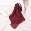 Fleur Shawl in Maroon