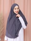 Moira Khimar in Dark Grey