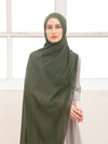 Omnia shawl in Green