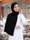 Zaira Instant Hijab in Jet Black