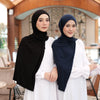 Zaira Instant Hijab in Jet Black