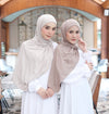 Zaira Instant Hijab in Cream Latte