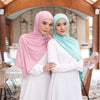 Zaira Instant Hijab in Strawberry Milkshake