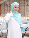 Zaira Instant Hijab in Mint Bubblegum