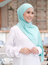 Zaira Instant Hijab in Mint Bubblegum