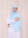 Fleur Shawl in Ice Blue
